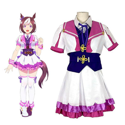 Pretty Derby Special Week Competition Suit Cosplay Costume  