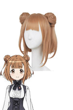 Princess Principal Beatrice Orange Brown Women Wigs