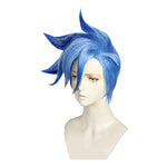 Promare Galo Thymos Blue Cosplay Wigs