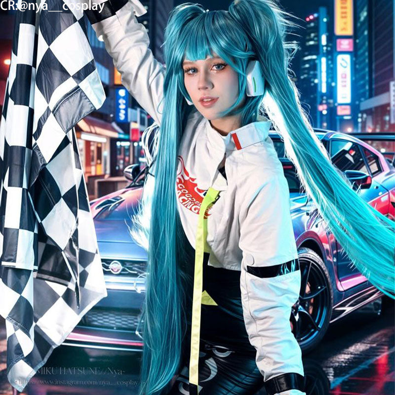 Hatsune Miku 2022 Race Miku Cosplay Costume Vocaloid