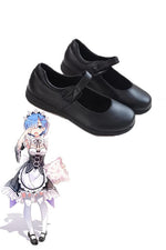 Re:ZERO -Starting Life in Another World Rem Ram Anime Cosplay Shoes Uniform Shoes
