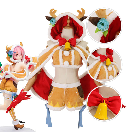 Re: Life in a Different World from Zero Ram Christmas Cosplay Costume