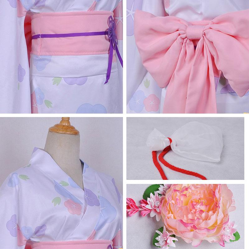 Re  Zero-Starting life in another World Rem Kimono Yukata Cosplay Costume
