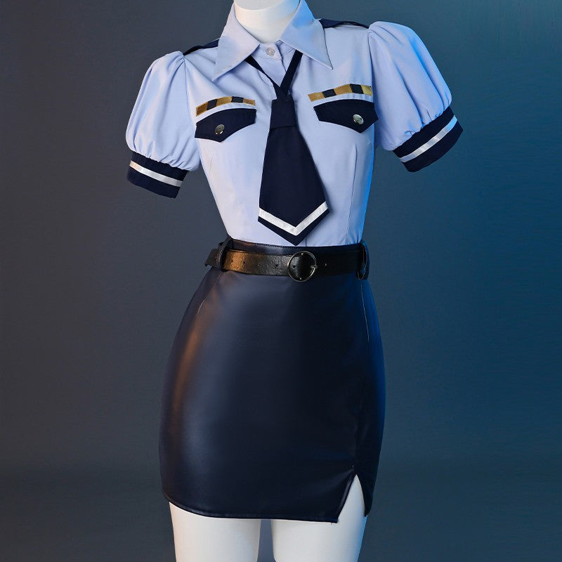 Re ZERO -Starting Life in Another World Rem Policeman Cosplay Costume