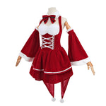Re ZERO -Starting Life in Another World Rem Ram Christmas Cosplay Costume