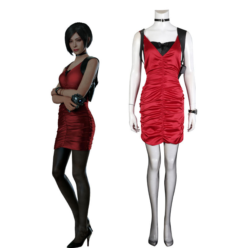 Resident Evil 4 Remake Stunning Cosplay Set of Ada Wong