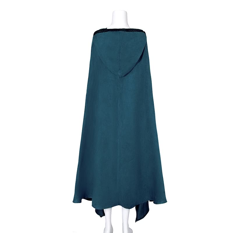 Retro Polyester Suede Cloak Cosplay Costume