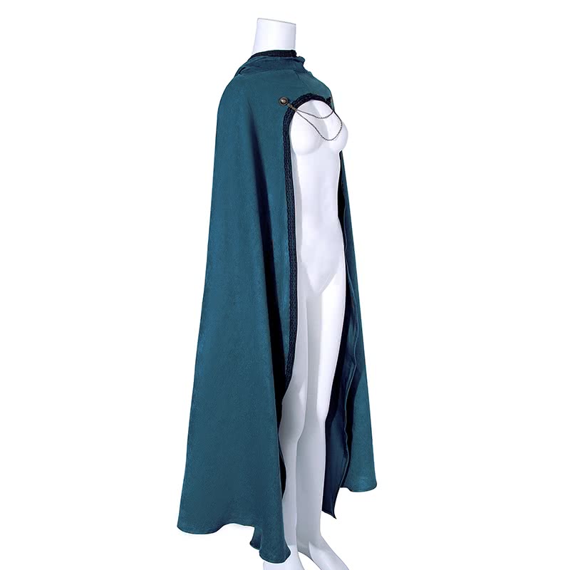 Retro Polyester Suede Cloak Cosplay Costume