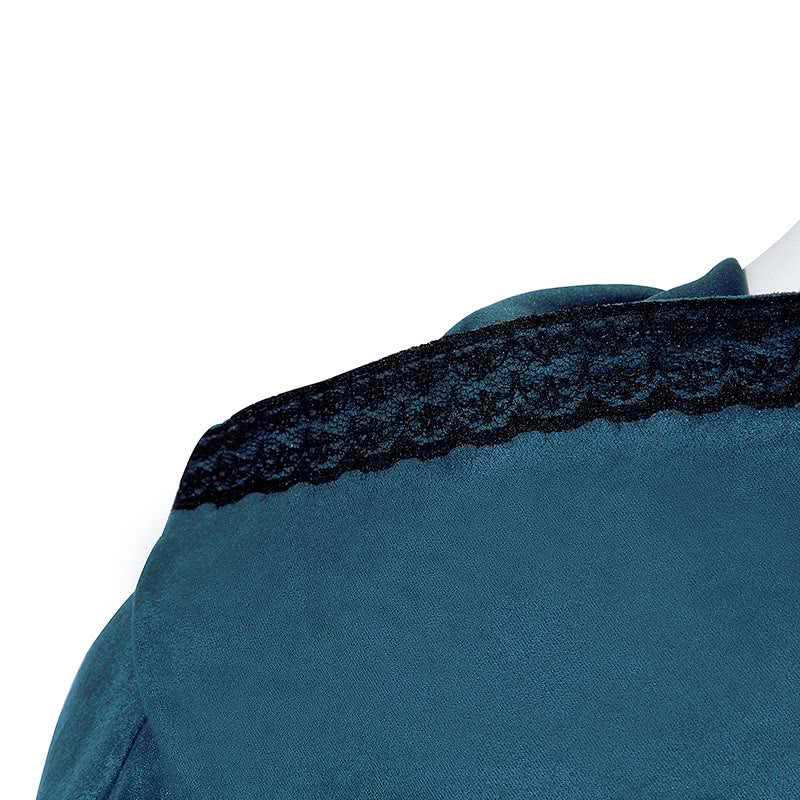 Retro Polyester Suede Cloak Cosplay Costume