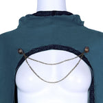 Retro Polyester Suede Cloak Cosplay Costume