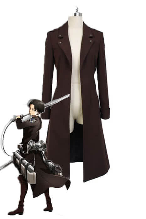 Rivaille Attack On Titan Cosplay Uniform Windbreaker
