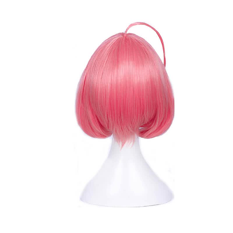 Magical Girl Ore Saki Uno Pink Long Woman Synthetic Cosplay Wig