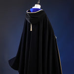 Rolecosplay Black & Gold Hooded Cosplay Costume – back view