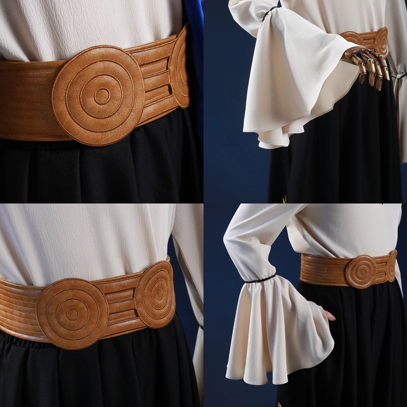 Rolecosplay Black & Gold Hooded Cosplay Costume – costume construction details