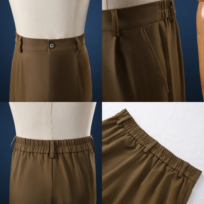 Rolecosplay Black & White Male School Uniform Cosplay Costume – trouser details
