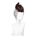 Rolecosplay Brown Mixed Gray Short Cosplay Wig - product image 3