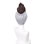 Rolecosplay Brown Mixed Gray Short Cosplay Wig - product image 5