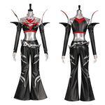 Rolecosplay K/DA Firestarter Ahri black and red cosplay costume - costume product view 2