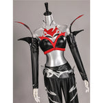 Rolecosplay K/DA Firestarter Ahri black and red cosplay costume - costume product view 4