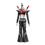 Rolecosplay K/DA Firestarter Ahri black and red cosplay costume - costume front view
