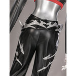 Rolecosplay K/DA Firestarter Ahri black and red cosplay costume - costume product view 9