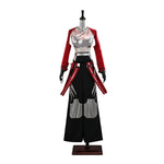 Rolecosplay K/DA Firestarter Akali black and red cosplay costume - costume product view 3