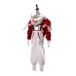 Rolecosplay League of Legends K/DA Firestarter Akali white and red cosplay costume - costume view and construction details 02