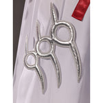 Rolecosplay League of Legends K/DA Firestarter Akali white and red cosplay costume - costume view and construction details 06