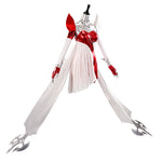 Rolecosplay League of Legends K/DA Firestarter Evelynn white and red cosplay costume - costume view and construction details 02