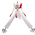 Rolecosplay League of Legends K/DA Firestarter Evelynn white and red cosplay costume - costume view and construction details 03
