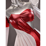 Rolecosplay League of Legends K/DA Firestarter Evelynn white and red cosplay costume - costume view and construction details 06