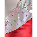Rolecosplay League of Legends K/DA Firestarter Kai'Sa white and red cosplay costume - costume view and construction details 05