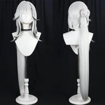 Rolecosplay Wuthering Waves Hsin silver white wig - Wig option