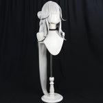 Rolecosplay Silver White Split Hairpiece Cosplay Wig – side view