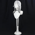 Rolecosplay Silver White Split Hairpiece Cosplay Wig – back view