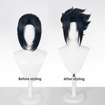Rolecosplay Steel Blue Spiky Layered Cosplay Wig - product image 2