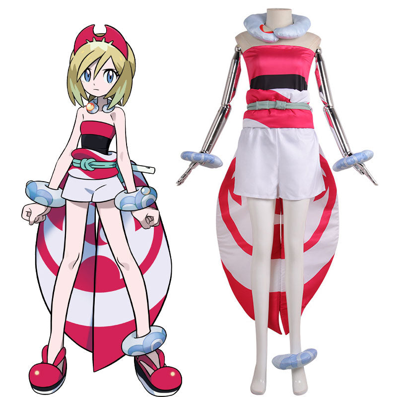 Pokémon Irida Cosplay Costume