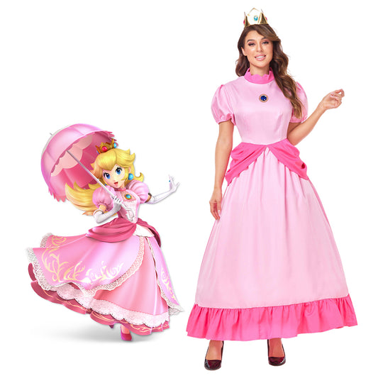 RoleCosplay Princess Peach Halloween Cosplay Costume - 3 Styles