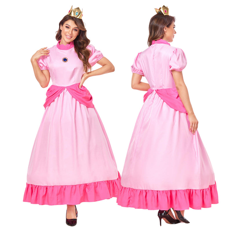 RoleCosplay Princess Peach Halloween Cosplay Costume - 3 Styles