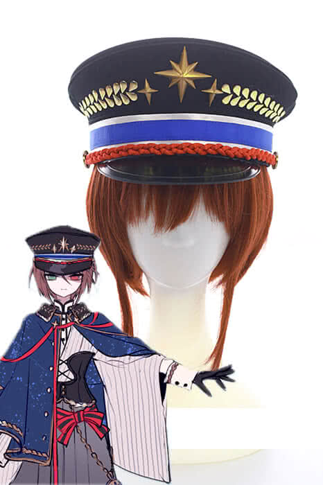 Rozen Maiden Souseiseki Short Brown Synthetic Anime Cosplay Wigs