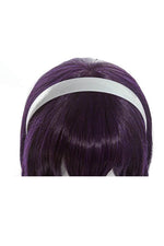 Saenai Heroine no Sodatekata Utaha Kasumigaoka Black Purple Long Straight Women Cosplay Wigs 
