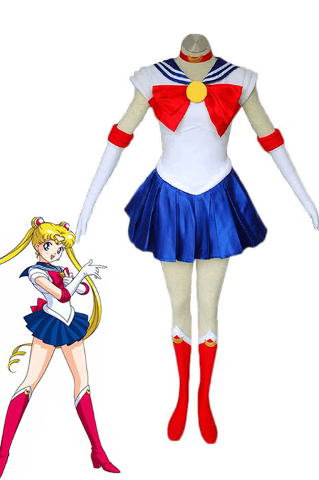Sailor Moon Fancy Cosplay Costume Sexy And Attractive Dresses
