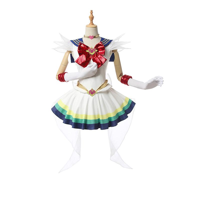 Sailor Moon Eternal Tsukino Usagi New Combat Suit Cosplay Costume