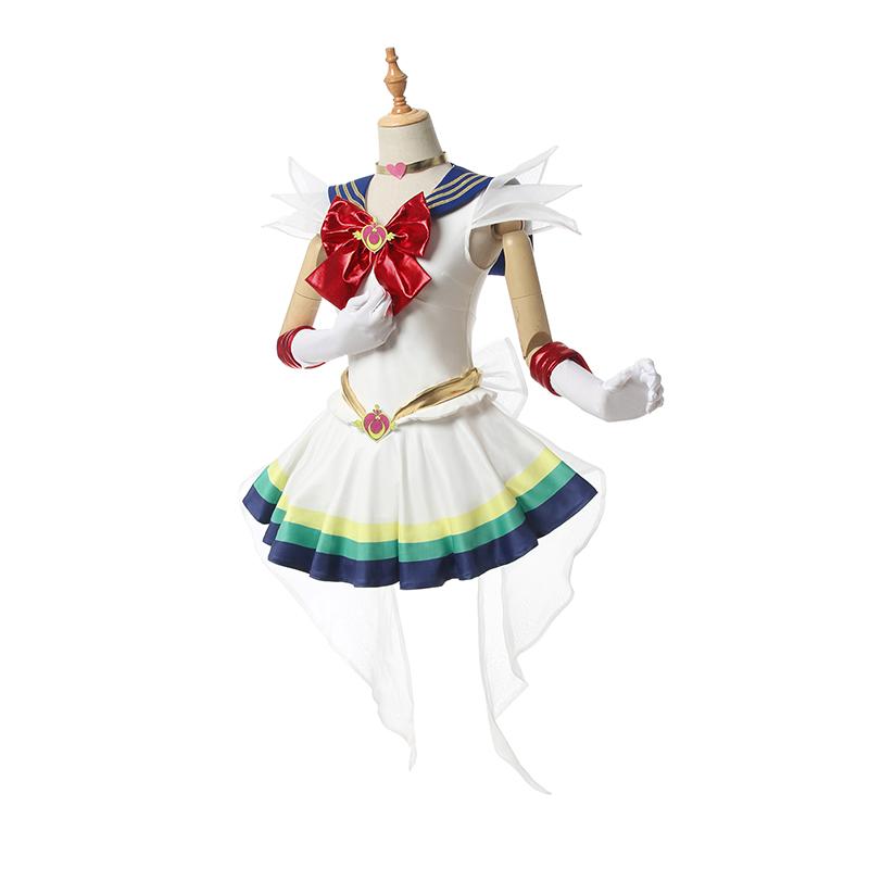 Sailor Moon Eternal Tsukino Usagi New Combat Suit Cosplay Costume