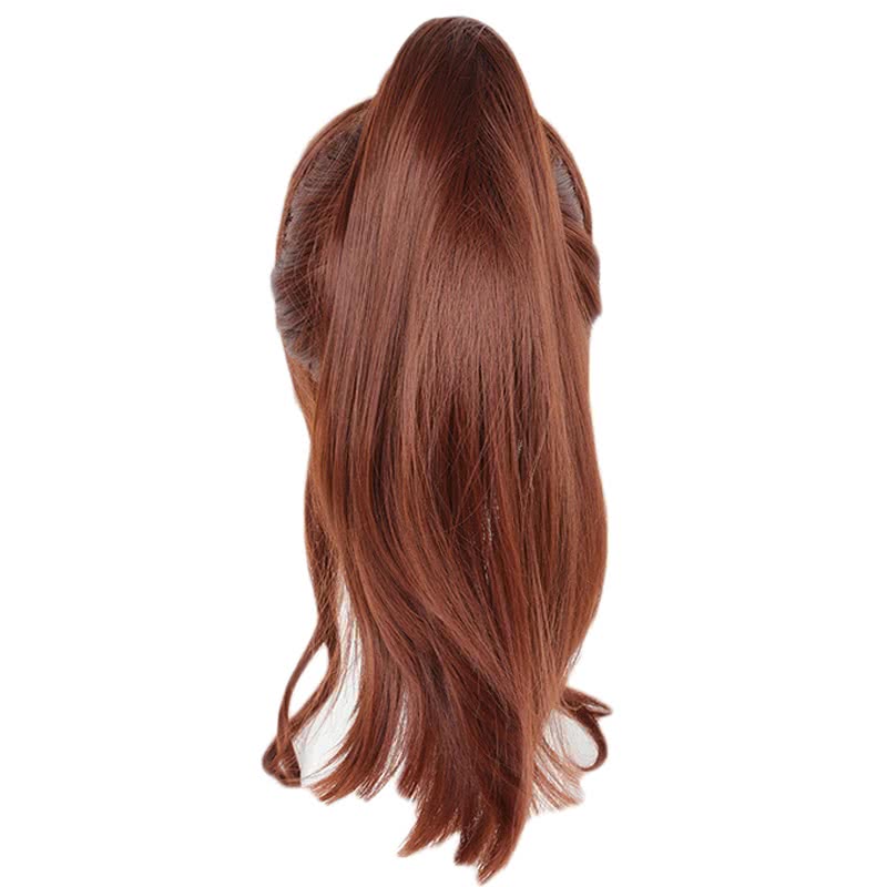 Sailor Moon Kino Makoto Long Brown Cosplay Wig