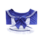 Sailor Style Bowknot Underwear Suit Cosplay Costume