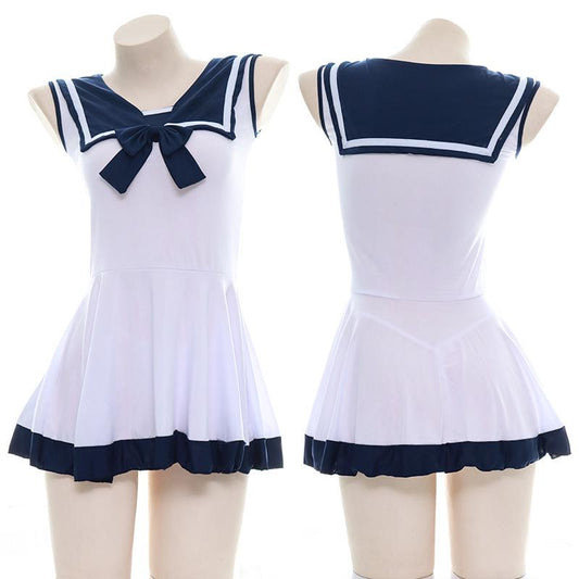 Sailor Style Girls Uniform Cosplay Costume