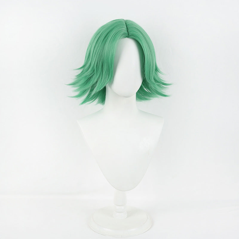 Scissor Seven Redtooth Green Cosplay Wig
