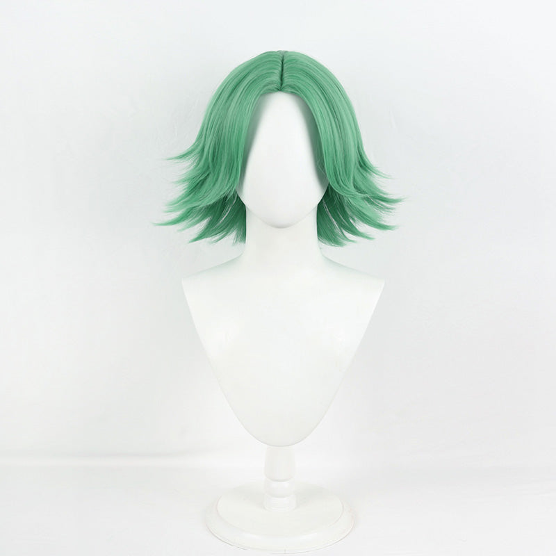 Scissor Seven Redtooth Green Cosplay Wig