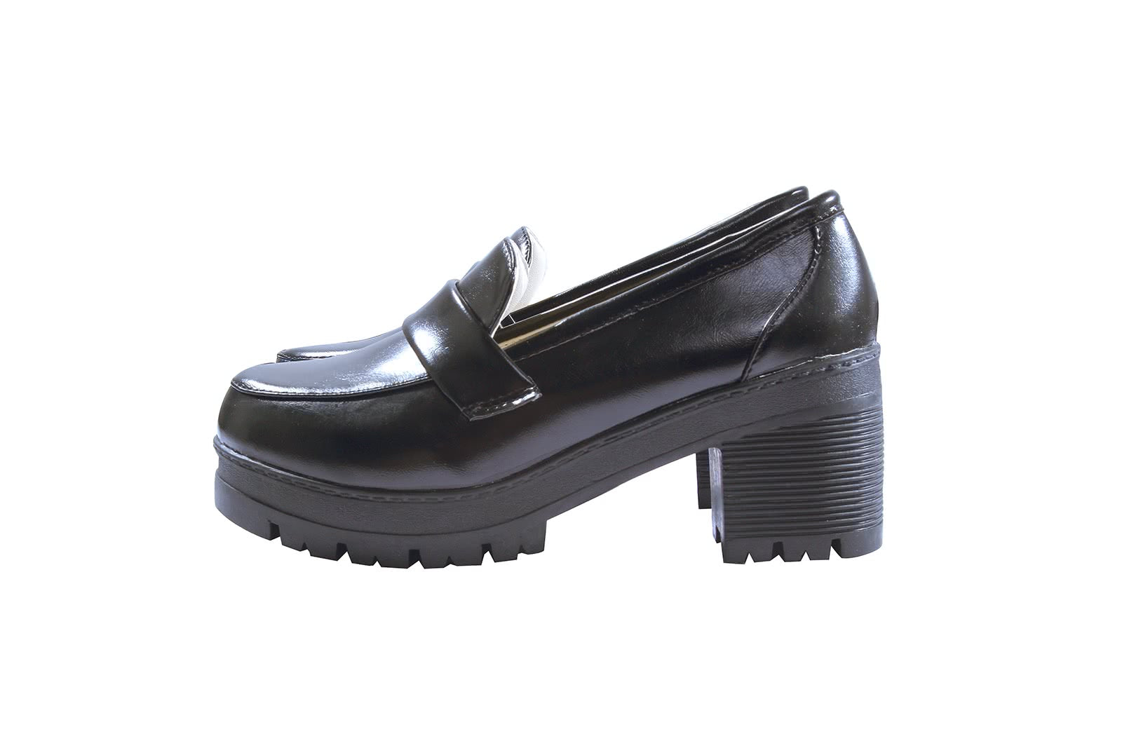 Japanese Student shoes JK Uniforms Shoes  Lolita Shoes Black high-heeled Cosplay Shoes